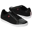 Fred Perry Men's Tennis Wrap Pique/Lthr (Black/Red/Porcelain 46.0 M)