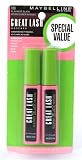Maybelline Great Lash Blackest Black Mascara 100 *BUY ONE GET ONE FREE*