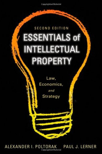 essentials of intellectual property law economics and strategy