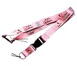 St Louis Cardinals Lanyard Keychain Id Ticket Clip - Pink