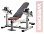 Weider WEBE2496 Club Sidekick Weight Bench with Dumbbells