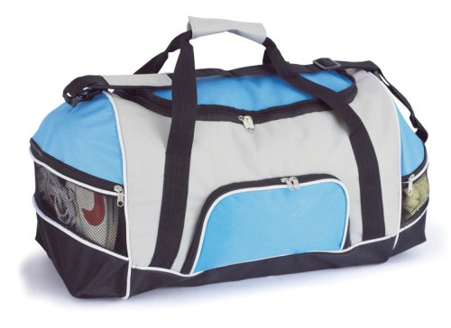 Sporttasche fit und fresh blau