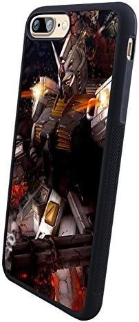 iPhone 7 Plus Case,Mobile Suit Gundam TPU Soft Rubber iPhone 7 Plus Case