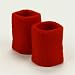 Wrist Band Pair (terry)-Red