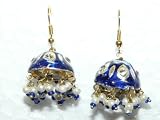 41TrThQ0OfL. SL160  Lac Jewelry Earrings indian Costume Handmade Imitation Bridal Wedding Fashion Lakh / Lac Kundan Jewellery, From Mogul Interior