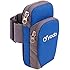 Yodo Versatile Workout Running Armband Case with 2 Pouches Fits ipod / iPhone 5 6S Plus / Samsung Galaxy Note 5 and Key Dollar ID Card for All Sports, Royal Blue