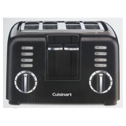 Review Cuisinart Dual Control 4 Slice Toaster One Side Bagel Toasting