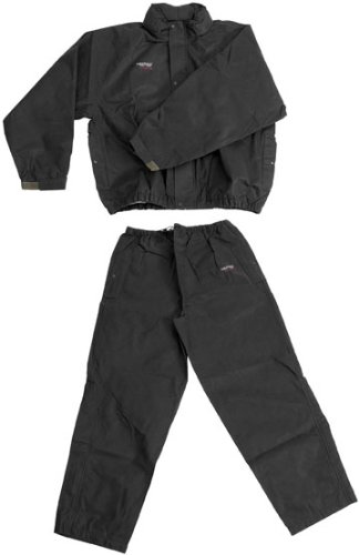 Frogg Toggs Bull Frog Rainsuit Jet Black Small S PS1072-01-SM