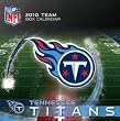 TENNESSEE TITANS 2010 NFL Daily Desk 5" x 5" BOX CALENDAR