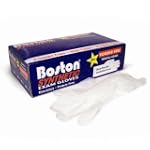Boston Powder-Free Vinyl Exam Gloves: 1,000 LARGE