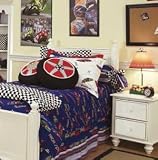 Fascar Bunk Bed Hugger (Blue Cars Print)
