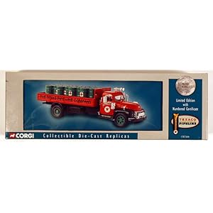 Corgi Texaco Pipeline Diamond T620 Dropside with Oil Drums Limited to 2,900 by 