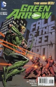 Green Arrow #15 Comic Book 2013 New 52 - DC