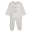 Classic Pooh Infants' Footed Pant Set- White