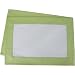 Fresh Summery Green White Hemstitched Placemats
