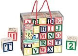 Wooden Abc/123 Blocks