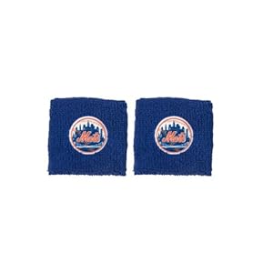 Franklin Sports MLB New York Mets Team Wristbands