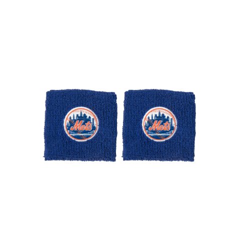 Franklin Sports MLB New York Mets Team Wristbands Apparel Accessories