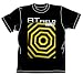 新世紀エヴァンゲリオン ATフィールドTシャツ ブラック サイズ:M