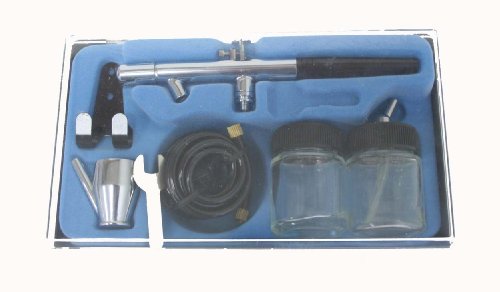 New Air Brush Kit Hobby Airbrush Paint Spray Gun Tool