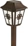 Moonrays 91396 Victoria Style Solar Powered Plastic Path Light, Bronze, 4-Pack