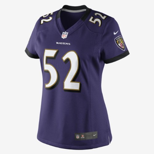 Ray Lewis Baltimore Ravens Purple NFL Girls Youth NIKE Replica Jersey