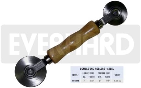 MR13570 Everhard Steel Double-end Screen Roller, Concave/Convex