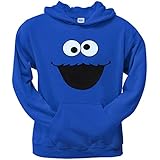 Sesame Street Cookie Monster Face Adult Hoodie