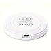 Qi Wireless Charger, GMYLE Mini Qi Charging Pad for Smartphones and Tablets - White