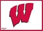 Wow!Pad 57LT047 Wisconsin Collegiate Logo Laptop Mouse Pad