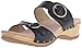 Dansko Women's Manda Slide Sandal, Black Full Grain, 38 EU/7.5-8 M US