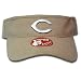 VISOR HAT MLB YOUTH CINCINNATI REDS KHAKI COTTON KIDS