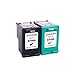 Novajet Remanufactured for HP 94 95 Ink Cartridge Replacement C8765WN C8766WN Compatible with Deskjet 460 5740 6540 9800 Officejet 6200 (1 Black 1 Tricolor)