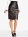 Marciano Leather Pencil Skirt