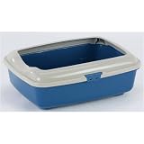 Pet Supplies : Cat Pan with Rim -Large