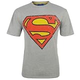 Superman Print T Shirt Mens
