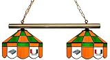 34 Executive Game Pool Table Lamp Light University of Miami Hurricanes - Free Shipping