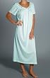 Unmentionables Long Elegant Gown with Flower Petal Embroidery and Flutter Sleeves, Petals
