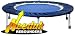 Needak Mini-trampoline Rebounder (Blue) Made in the United States