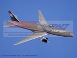 Boeing 777 United Airlines Wood Airplane Model