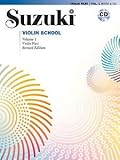 Suzuki Violin School Revised Edition Violin Part Book & CD Volume 1
