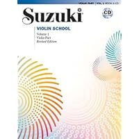 Suzuki Violin School Revised Edition Violin Part Book and CD Volume 1