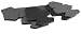 Firstgear Temperfoam Armor Kit Elbow/Shoulder/Knee (Pair) One Size Fits All OSFA TF PAD PAIR