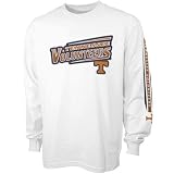 adidas Tennessee Volunteers Youth White Embossed Long Sleeve T-shirt