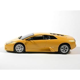 2002 Lamborghini Murcielago Diecast model car 1:18 scale die cast by Maisto - Yellow by 