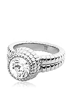 Dyrberg/Kern Anillo Crystal (Plateado / Transparente)