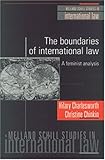 The boundaries of international law : a feminist analysis