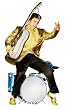 Elvis (Singing with Drums) Life-Size Standup Poster