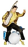 Elvis (Singing with Drums) Life-Size Standup Poster