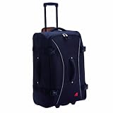 Athalon Luggage 26 Inch Hybrid Travelers Bag, Black, One Size (609529712618)